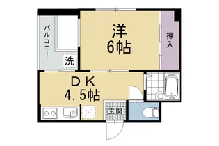 メゾンドマルワ【502号室】の間取り