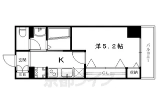 マンション ロードウェイ【4階】の間取り