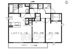 サニーハイツ佐野【1階】の間取り