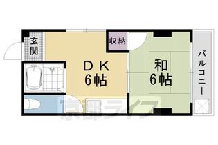 レジデンスSY【3A号室】の間取り
