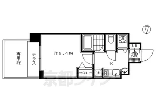 京都府京都市下京区上之町【マンション】の間取り