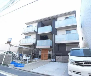 京都府京都市下京区西七条西久保町【アパート】の外観