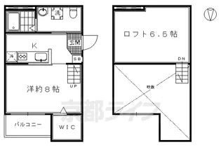 ケイティハイツⅡ【1階】の間取り