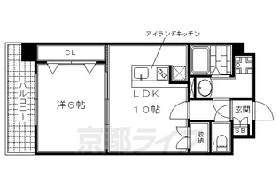 abundance MYUJIN【403号室】の間取り