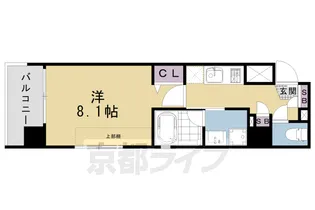 1Kの間取り画像