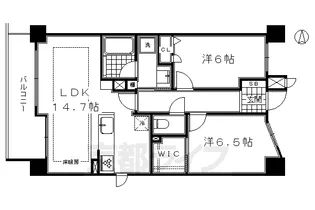 エスリード京都洛南【303号室】の間取り