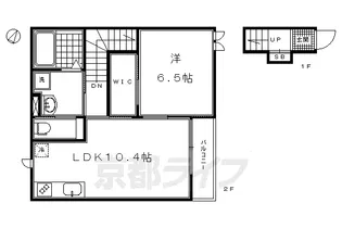 クオリア弐番館【2階】の間取り
