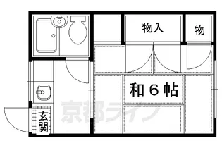 たつみ荘3【04号室】の間取り