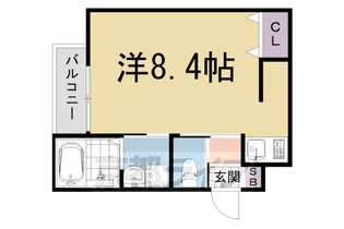 おーりとーりⅢ【101号室】の間取り