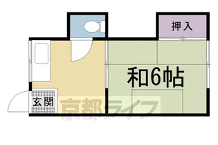 1Kの間取り画像