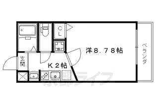 白川楽舎【103号室】の間取り