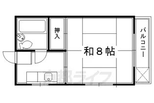 ふくながマンション【101号室】の間取り