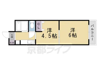 2Kの間取り画像