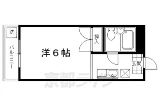 ハイツ都【301号室】の間取り