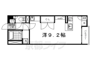 レオネクスト玄琢【1階】の間取り