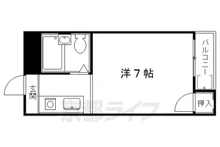 コーポジン【305号室】の間取り