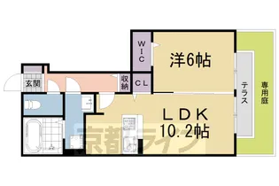 レグルス【1階】の間取り