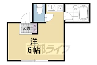 東山女子ハイツ【201号室】の間取り