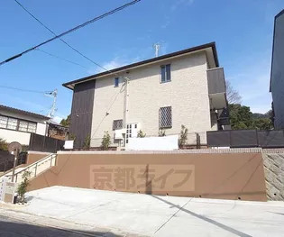 京都府京都市左京区鹿ケ谷寺ノ前町【アパート】の外観