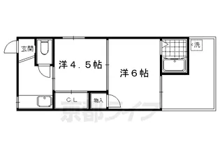 泉荘アパート【14号室】の間取り