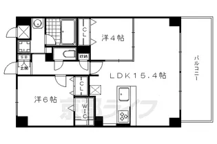 ザ・グレース京都岡崎【2階】の間取り