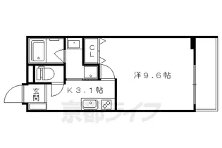sawarabi villa【504号室】の間取り