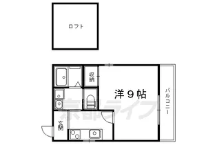 トレフルメゾン出町柳【201号室】の間取り