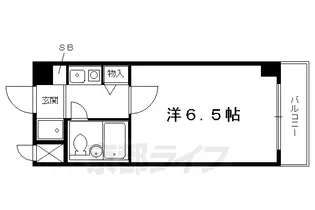ライオンズマンション鴨川北【309号室】の間取り