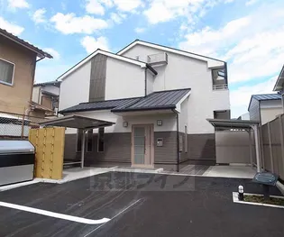 京都府京都市山科区西野大鳥井町【アパート】の外観