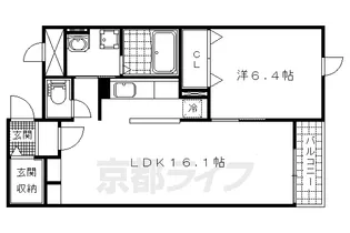 「ラフレシール・ジュネス」【2階】の間取り
