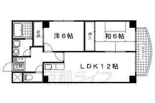 マンショングレース【303号室】の間取り