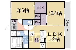 リードオッツⅡ【1階】の間取り
