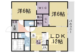 リードオッツⅡ【3階】の間取り