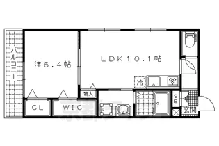 メゾン廣瀬【305号室】の間取り
