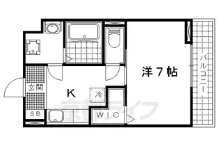 スカイ・エース・ダイカ【3階】の間取り