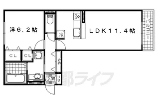 Casa Entre【2階】の間取り