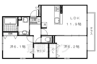 Casa Paso【1階】の間取り
