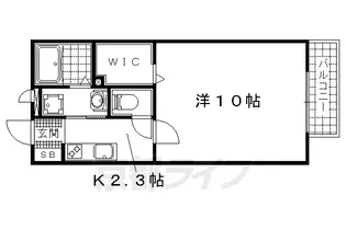 フェアコート・リバティ【202号室】の間取り
