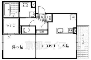 シャルールプラス【1階】の間取り