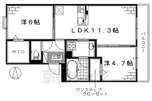 アヴィスエール【2階】の間取り