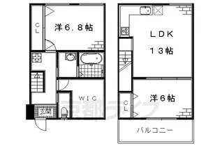 Tesoro Nozaki【1階】の間取り