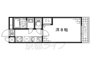K'sメゾンフォックス【3階】の間取り