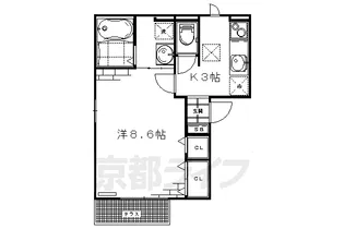 クローバーリーフ【1階】の間取り