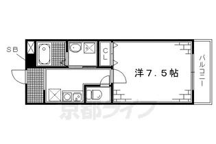 STUDIO 1002【1階】の間取り