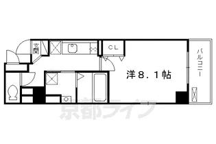 バンブー・サン【3階】の間取り