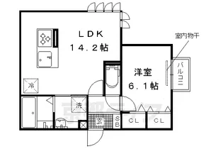 「クロスロード」【1階】の間取り