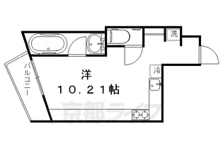 PLATINUM【A02号室】の間取り
