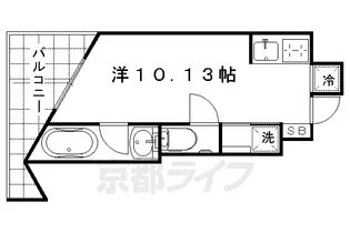 PLATINUM【B04号室】の間取り