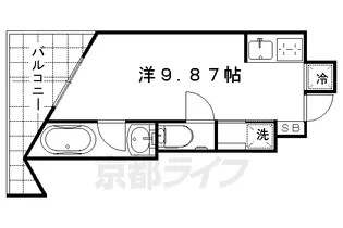 PLATINUM【B05号室】の間取り