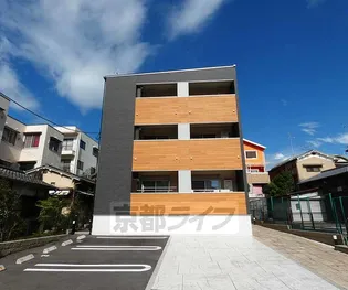 京都府京都市伏見区向島西堤町【アパート】の外観